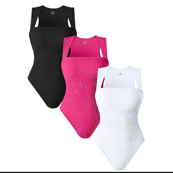 Bodysuits Stretchy Underwear Tops - Picture 1 of 4